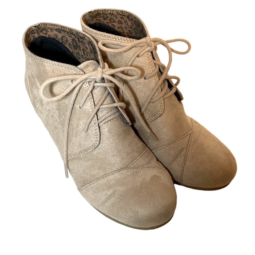 City Classified Wedge Booties